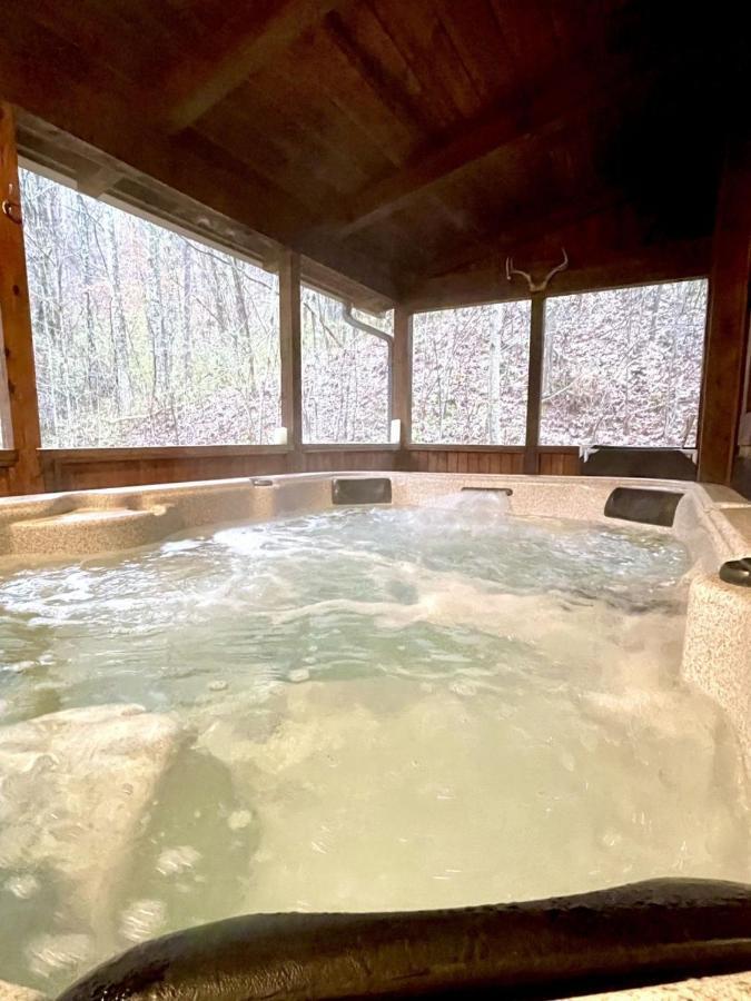 Peaceful Tellico View Home With Private Hot Tub Tellico Plains Extérieur photo